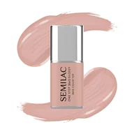 Lakiery hybrydowe - Semilac Lakier hybrydowy One Step Glossy, S450 Light Peach - miniaturka - grafika 1