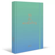 Kalendarze - Kalendarz książkowy 2023, Mindfulness 365 dni, niebieski - miniaturka - grafika 1