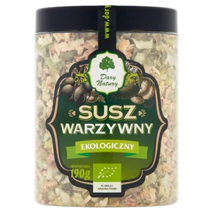 Dary Natury Susz warzywny BIO ekologiczny - 190g 06295 - Zdrowa żywność - miniaturka - grafika 1