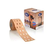 Akcesoria do rehabilitacji - Cure Tape PUNCH kinesiotaping Beżowy 5cm x 5m - miniaturka - grafika 1