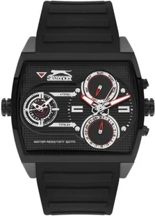 Zegarek Zegarek męski SLAZENGER SL.09.2208.2.01 czarny fashion na prezent - Zegarki męskie - miniaturka - grafika 1