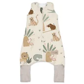 Śpiworki dla dzieci - Śpiworek z nogawkami 1,5 TOG Zabawa w Tropikach 12m+, Albero Mio - miniaturka - grafika 1