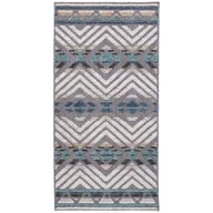 Dywany - Dywan wewnętrzny MULTIDECOR Nepal Pasy 508233 80 x 153 cm Niebieski - miniaturka - grafika 1