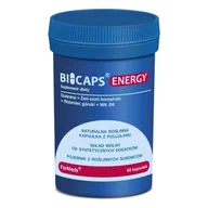 Witaminy i minerały - ForMEDS Bicaps Energy - 60 kapsułek BIENERGY - miniaturka - grafika 1