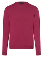 Swetry męskie - Finshley & Harding - Męski sweter z mieszanki kaszmiru i jedwabiu, lila|wyrazisty róż - miniaturka - grafika 1