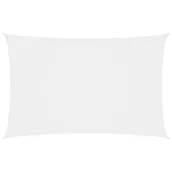 Parasole ogrodowe - VidaXL Prostokątny żagiel ogrodowy, tkanina Oxford, 4x7 m, biały 135273 VidaXL - miniaturka - grafika 1