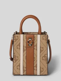 Torba na ramię z aplikacją z logo model ‘ERENIA MINI TOTE’ - Torebki damskie - miniaturka - grafika 1