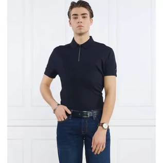 Koszule męskie - Tommy Hilfiger Polo DC INTERLOCK ZIP | Slim Fit - grafika 1