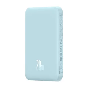 Baseus Magnetyczny mini powerbank 5000mAh 20W niebieski - Powerbanki - miniaturka - grafika 3