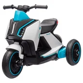 Pojazdy elektryczne dla dzieci - Milly Mally Pojazd na akumulator Skuter City White - miniaturka - grafika 1