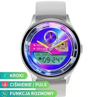 Smartwatch - Rubicon RNCF11 szary - miniaturka - grafika 1