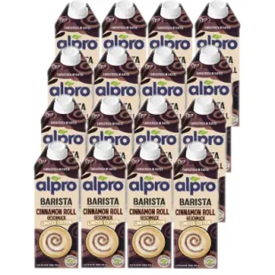 Alpro Barista napój owsiano-sojowy Cynamon Zestaw 16 x 750 ml - Napoje roślinne - miniaturka - grafika 1