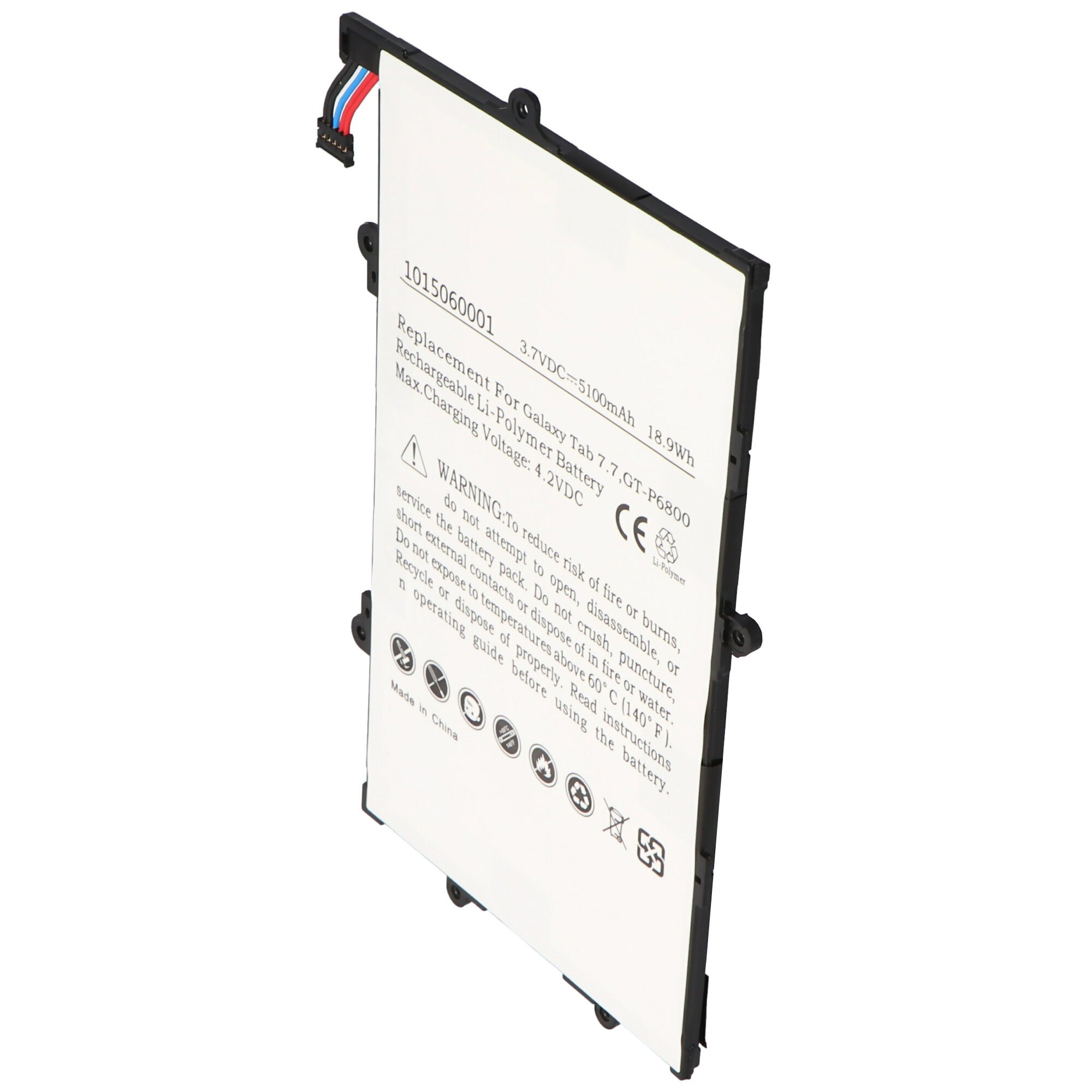 Bateria pasująca do Samsung Galaxy Tab 7.7 Bateria GT-P6800, SP397218A