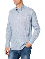 Koszule męskie - bugatti Koszula męska, jasnoniebieski, XL - miniaturka - grafika 1