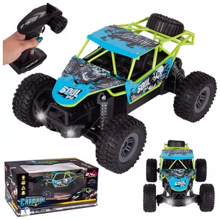 Zdalnie Sterowany Samochód Terenowy Duże Auto 1:18 Pilot R/C 2.4G 60M Led U630N - Zabawki zdalnie sterowane - miniaturka - grafika 1