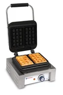 Piece, kotły  i płyty grzejne gastronomiczne - Płyta grillowa gładka ze stali nierdzewnej, gazowa, P 5.5 kW STALGAST 777175 - miniaturka - grafika 1