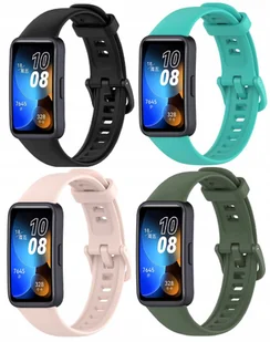 4x PASEK DO HUAWEI BAND 8 HUAWEI BAND 9 OPASKA BRANSOLETA KOLORY - Akcesoria do smartwatchy - miniaturka - grafika 1