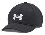 Czapki damskie - Czapka Under Armour BLITZING ADJ Sportowa czarna - miniaturka - grafika 1