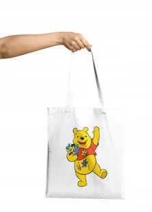 Torba Shopper Materiałowa Na Ramię Prezent Kubuś Miś Puchatek Duży Wybór - Torby i wózki na zakupy Torba Shopper Materiałowa Na Ramię Prezent Kubuś Miś Puchatek Duży Wybór - Torby i wózki na zakupy - miniaturka - grafika 1