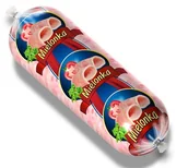 Artykuły masarskie - Osłonka z nadrukiem "Mielonka" fi80/126 krążek 500 m - miniaturka - grafika 1