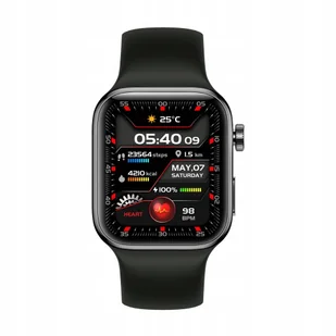 YAXO Tampa Titanium Black - Smartwatch - miniaturka - grafika 1