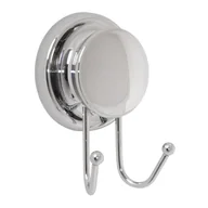 Wieszaki łazienkowe - Yoka pure home home Wieszak 2-hakowy Gavi chrom - miniaturka - grafika 1