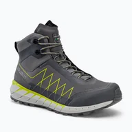 Buty trekkingowe męskie - Buty trekkingowe męskie Dolomite Croda Nera Hi GTX szare - miniaturka - grafika 1