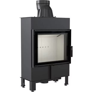 Kratki.pl Marek Bal Kominek powietrzny stalowy LUCY 12 SLIM 8 kW  160 LUCY/12/SLIM - Kominki wolnostojące - miniaturka - grafika 1