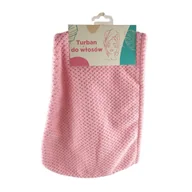 Woda - SKINCARE Turban do włosów - Pink, 1 szt. - miniaturka - grafika 1