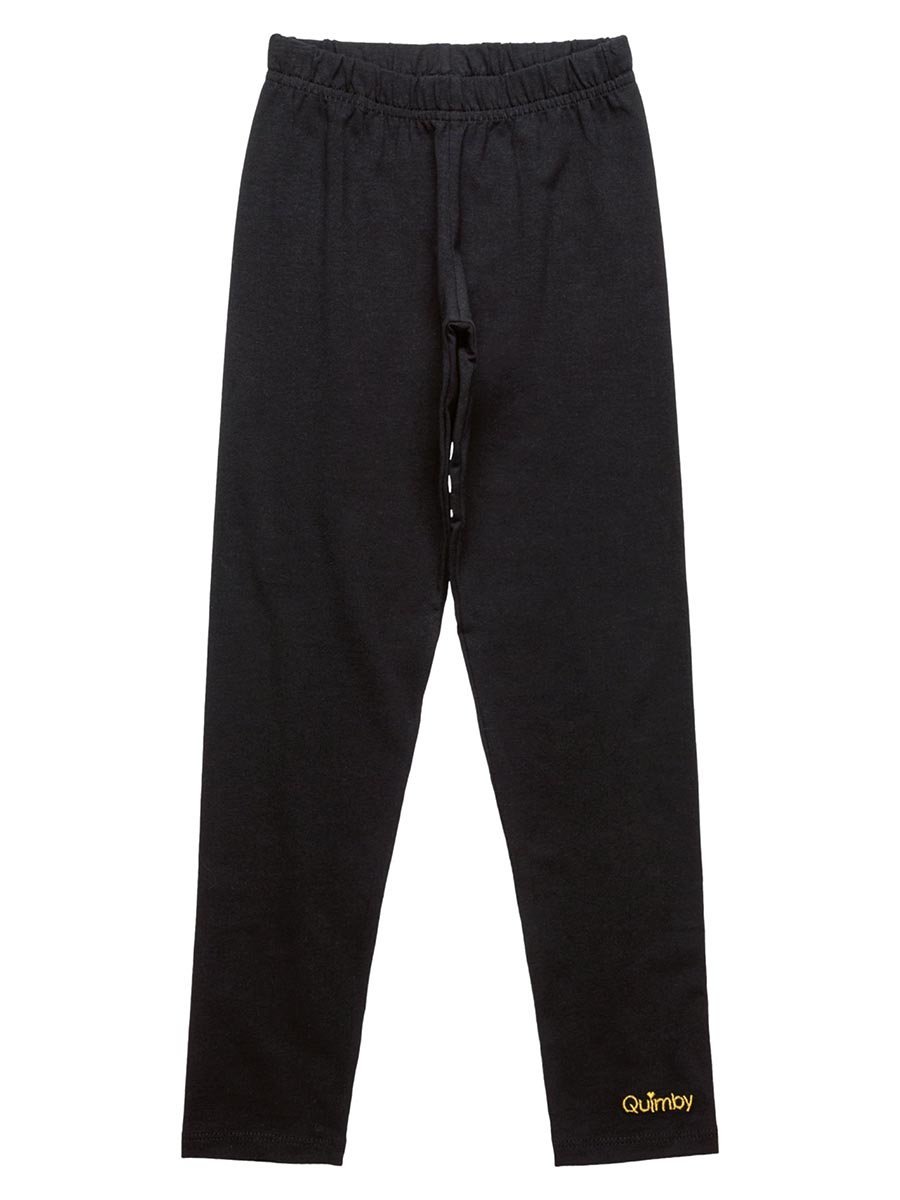 Dziewczęce legginsy czarne Quimby r.140