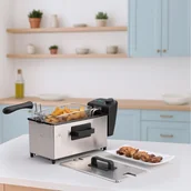 Frytkownice - JATA JEFR1678 Szary 2000 W - miniaturka - grafika 1