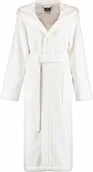 Szlafroki damskie - Cawo Szlafrok damski Luxury Basic Hooded White - miniaturka - grafika 1
