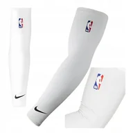 Pozostała odzież dla rowerzystów - Rękawy Nike NBA 2.0 Roz. L/XL Białe DRI-FIT Wsparcie Mięśni Ochrona Suchość - miniaturka - grafika 1