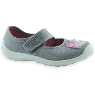 Buty dla dziewczynek - Kapcie do przedszkola dla dziewczynki wkładka Soft-B System Befado 661X073 Boogy - miniaturka - grafika 1