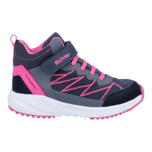 Richter Buty dziecięce Buddy Sneaker, City/Black/n.Pink, 36 EU