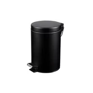 Kosze na śmieci - Kosz Na Śmieci 3 L Czarny Mx2081Bl Metlex - miniaturka - grafika 1
