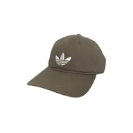 Czapki męskie - Czapka z daszkiem męska khaki Adidas P02136 - miniaturka - grafika 1