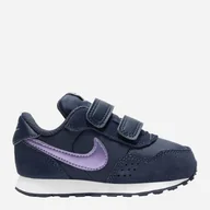 Buty dla chłopców - Buty sportowe chłopięce na rzepy Nike Md Valiant (TDV) CN8560-402 22 Ciemnogranatowe (194953058772) - miniaturka - grafika 1
