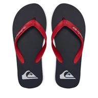 Klapki i japonki męskie - Japonki Quiksilver AQYL101325 Czerwony - miniaturka - grafika 1