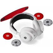 Słuchawki - STEELSERIES Arctis Nova 7P Biały - miniaturka - grafika 1