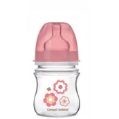 Butelki dla niemowląt - Canpol babies EasyStart Newborn Baby, Butelka antykolkowa, 120 ml, Kwiatki - miniaturka - grafika 1