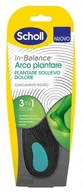Akcesoria obuwnicze - Wkładki Scholl S (37-39,5), 3 W 1, In-Balance - miniaturka - grafika 1