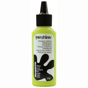 Farba Konturowa Patchliner Limonkowy 20G. Pl010, Decopatch - Farby i media malarskie - miniaturka - grafika 1