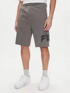 Spodenki męskie - Fila Szorty sportowe Lezinnes FAM0870 Szary Regular Fit - miniaturka - grafika 1