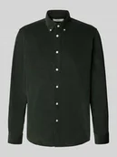 Koszule męskie - Koszula sztruksowa o kroju regular fit z czystej bawełny model ‘DANNI’ - miniaturka - grafika 1