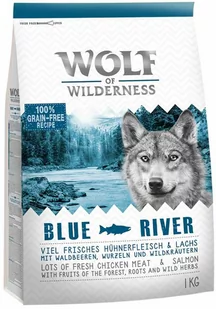 Wolf of Wilderness Adult Blue River 4 kg - Sucha karma dla psów - miniaturka - grafika 1