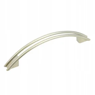 Klasyczny Uchwyt Meblowy Rozstaw 96 MM Srebrny - Meble modułowe i akcesoria - miniaturka - grafika 1