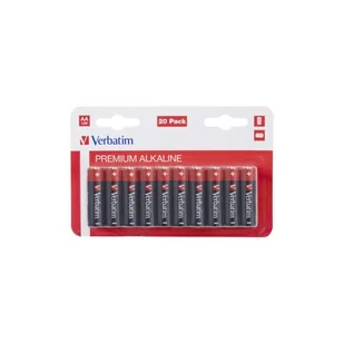 Verbatim Baterie alkaliczne AA 1,5 V (AA-LR6 Mignon) - ilość: 20 W125883314 - Baterie i akcesoria - miniaturka - grafika 1