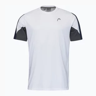 HEAD Koszulka tenisowa męska Head Club 22 Tech biała 811431 - Koszulki sportowe męskie - miniaturka - grafika 1