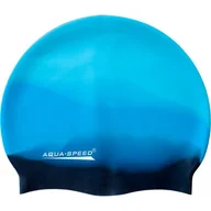 Pływanie - Aqua Speed Czepek wielokolorowy z silikonu - miniaturka - grafika 1